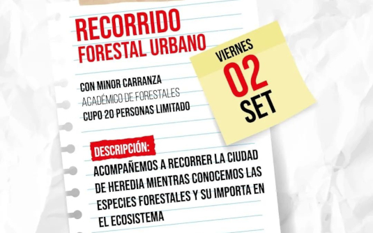 Recorrido Forestal Urbano